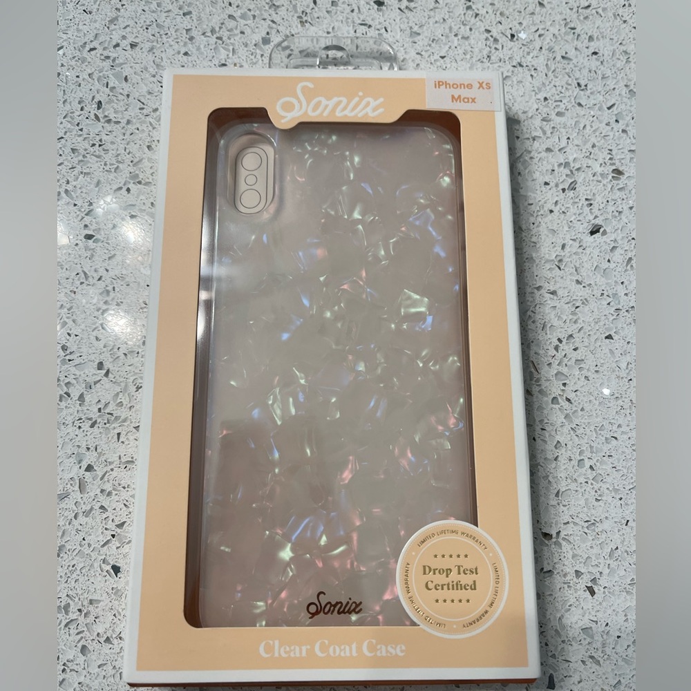 Sonix iPhone Xs Max Clear Coat Case